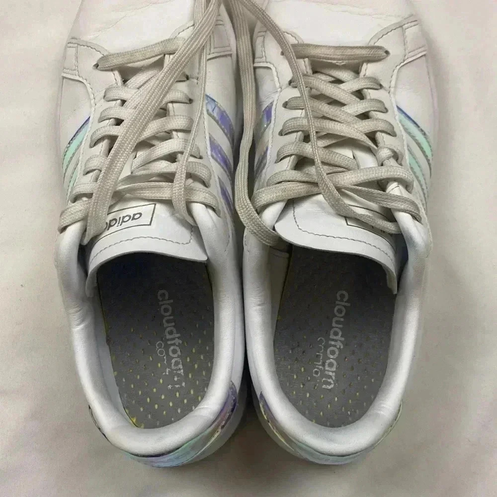 Adidas grand court holographic sneakers - Picture 5 of 12